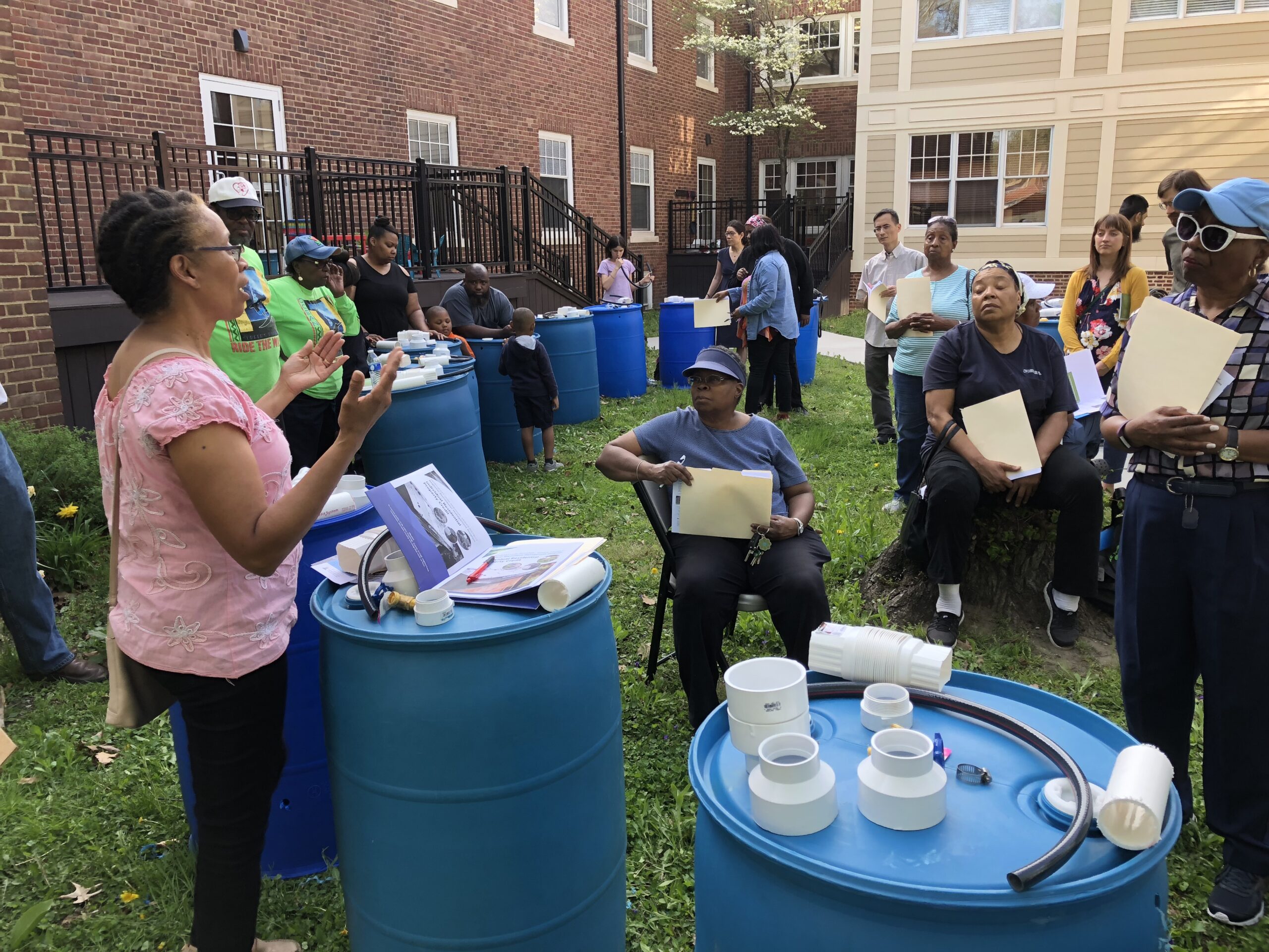 Residents Learn How to Construct Rain Barrels, Conserve Water